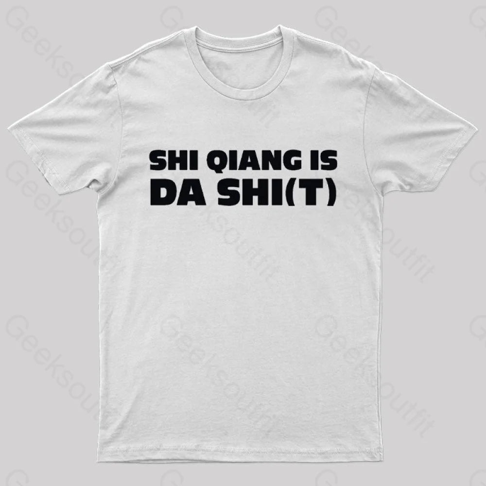 Badass Detective Nerd T-Shirt White / S