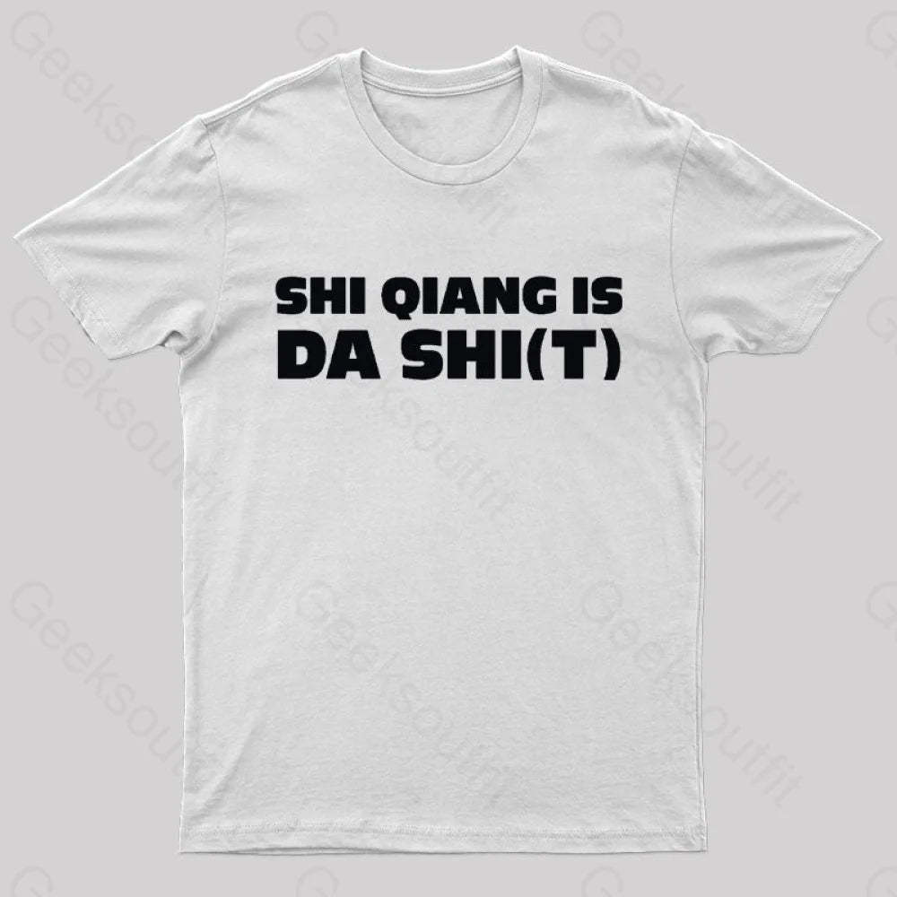 Badass Detective Nerd T-Shirt White / S