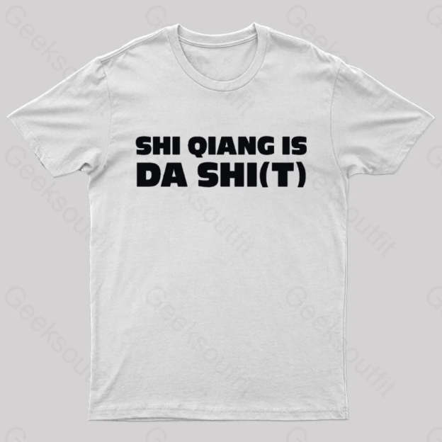 Badass Detective Nerd T-Shirt White / S