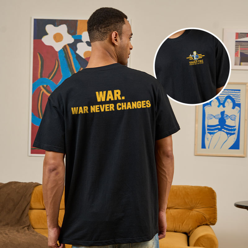 Eternal War Front and Back printing Geek T-Shirt
