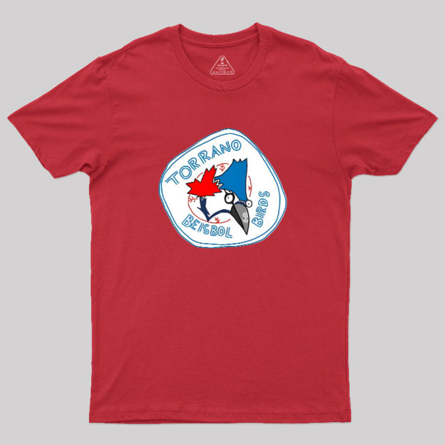 Beisbol Birds Geek T-Shirt