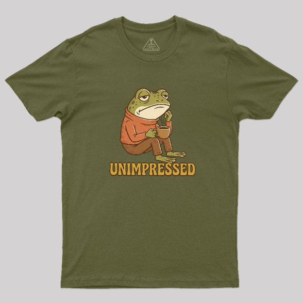 Mr. Unimpressed Geek T-Shirt