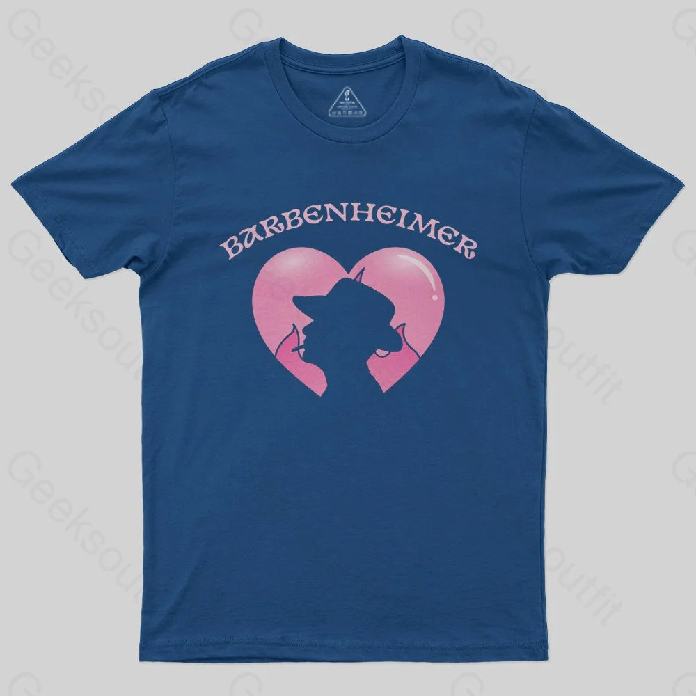 Barbenheimer - Pink T-shirt - Geeksoutfit