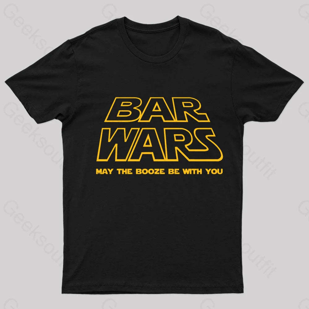 Bars Wars Nerd T-Shirt Black / S