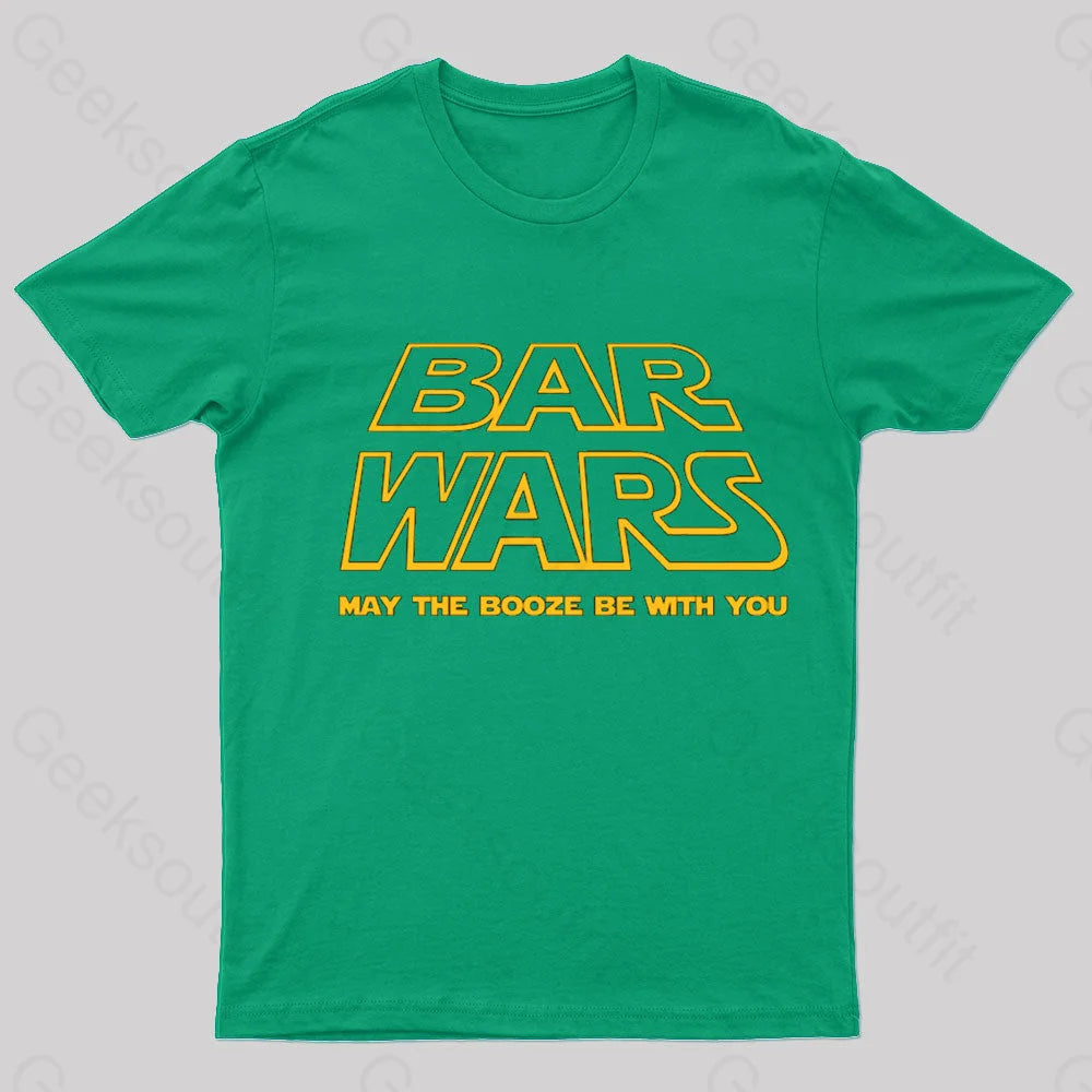Bars Wars Nerd T-Shirt Green / S