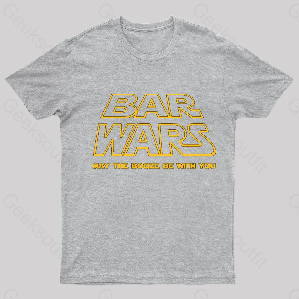 Bars Wars Nerd T-Shirt Grey / S