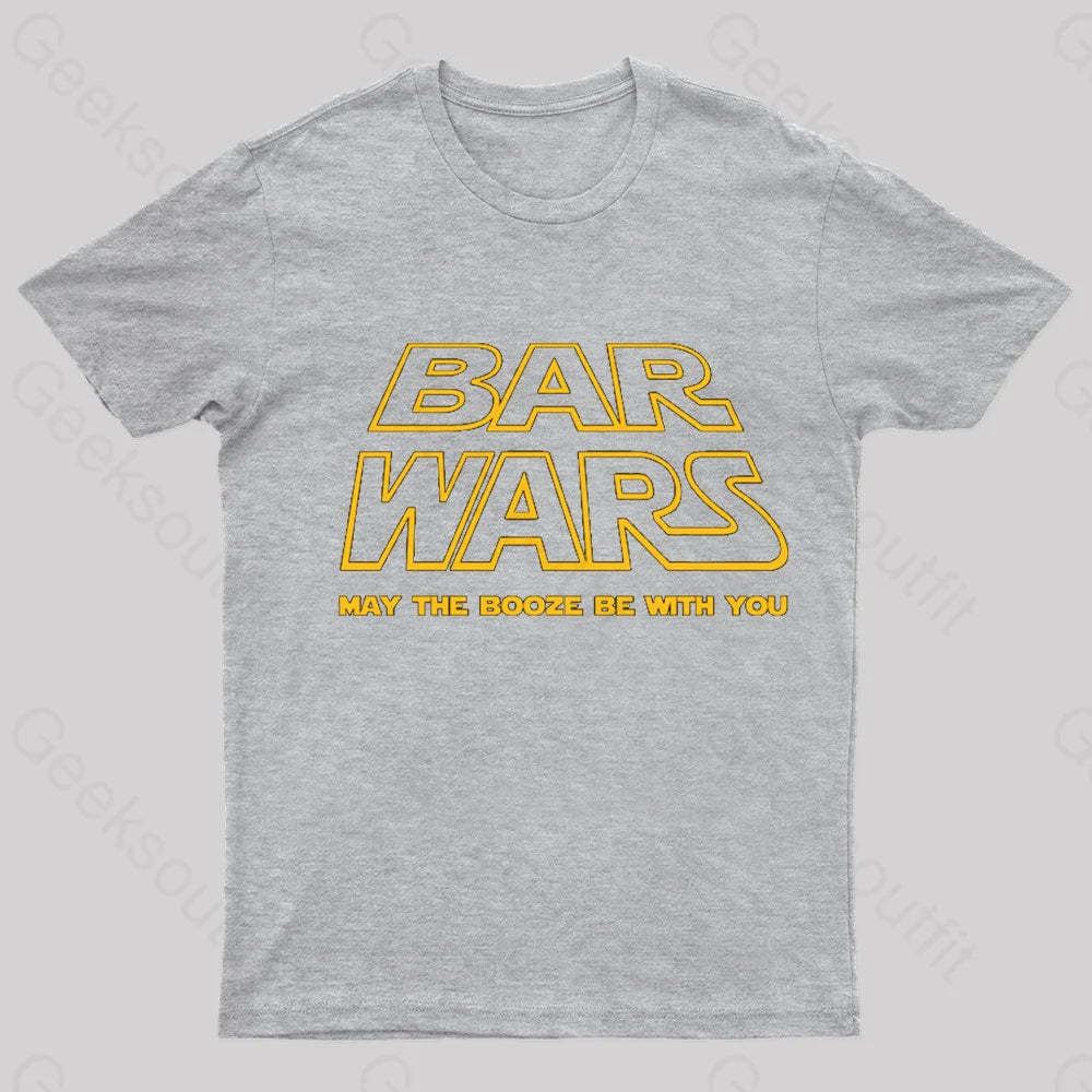 Bars Wars Nerd T-Shirt Grey / S