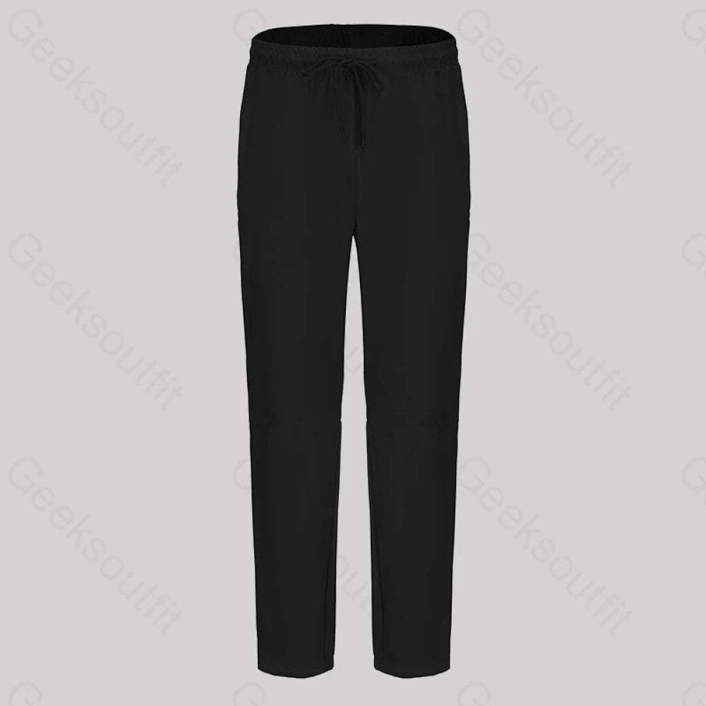 Basic Ultra-Thin Breathable Straight Geek Trousers