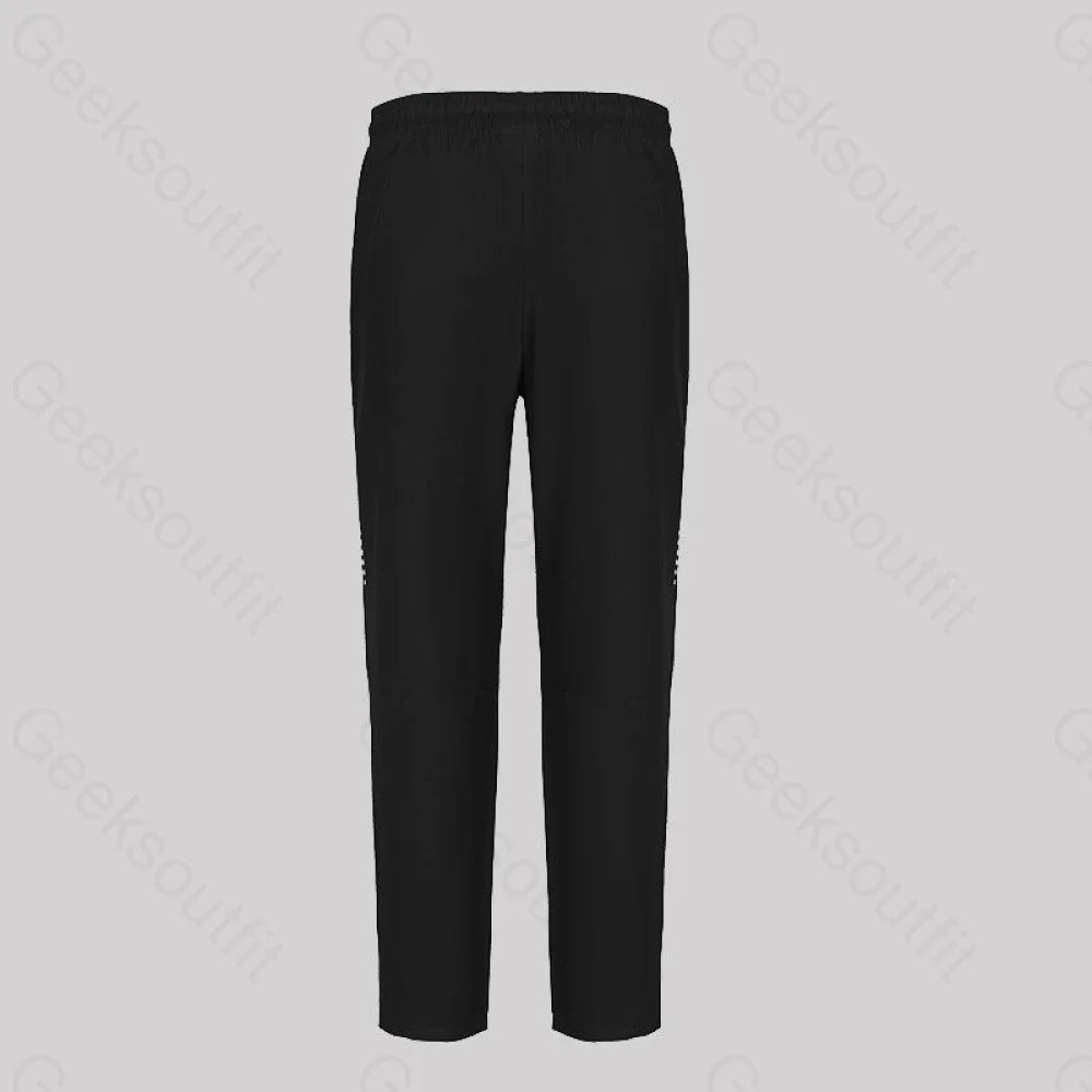 Basic Ultra-Thin Breathable Straight Geek Trousers Black / M