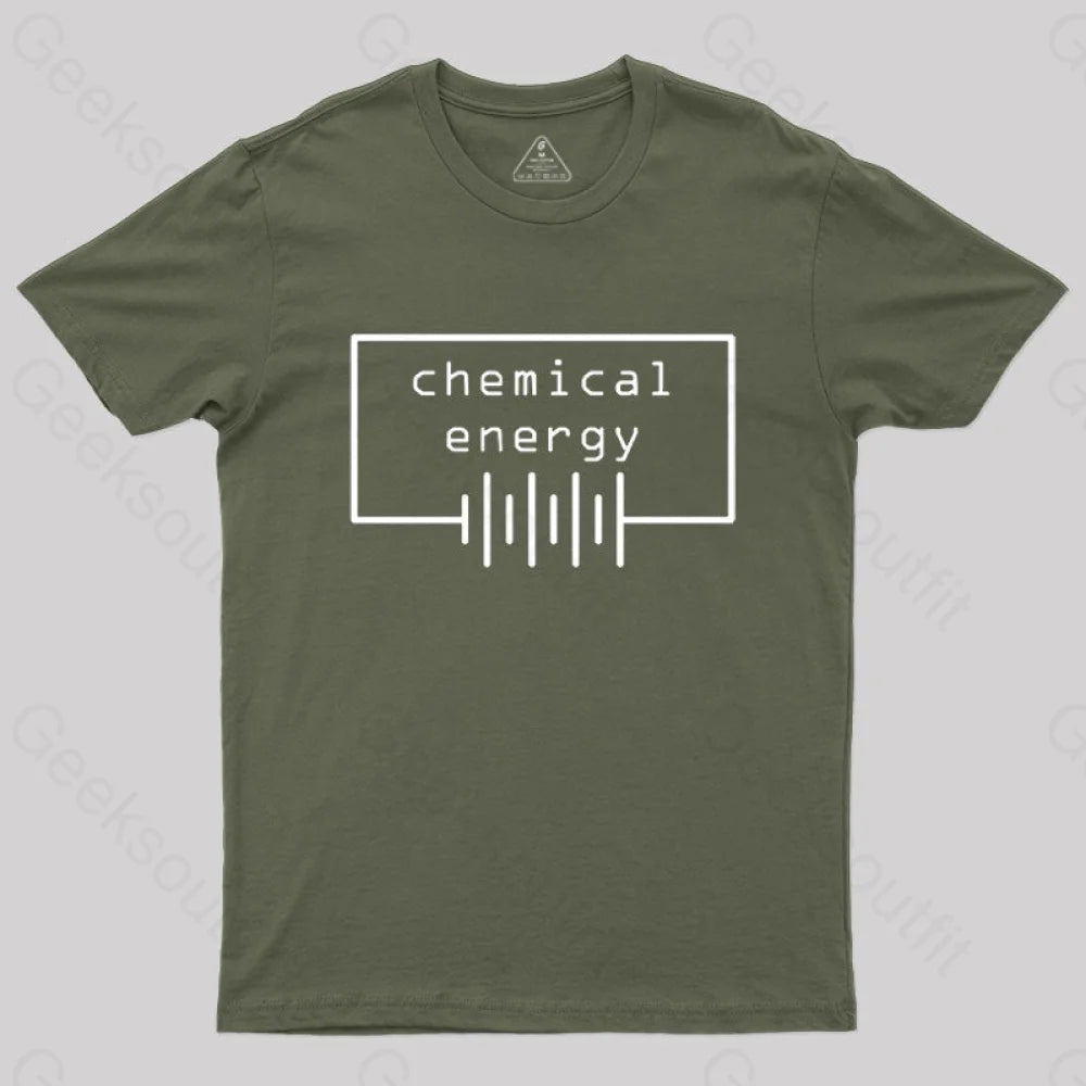 Battery T-Shirt Army Green / S