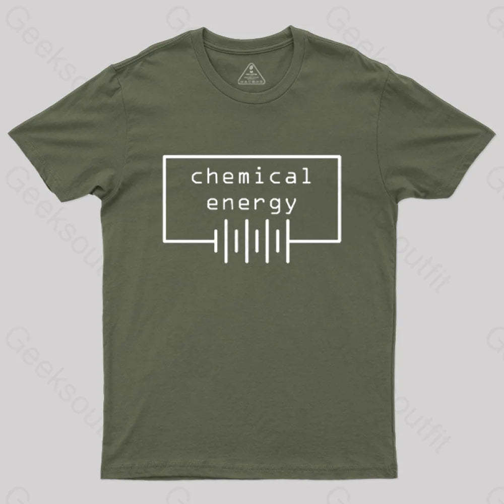 Battery T-Shirt Army Green / S