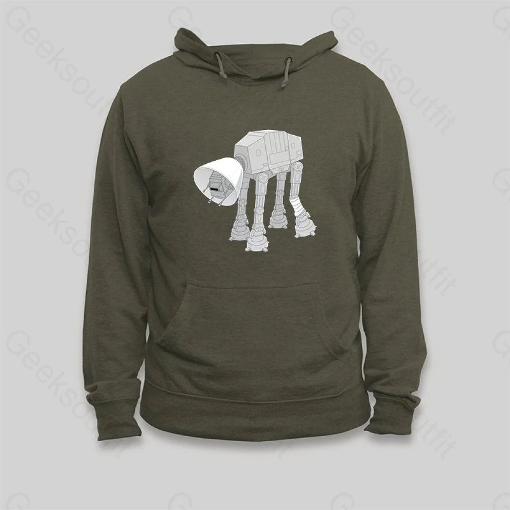 Battle Damage Hoodie - Geeksoutfit