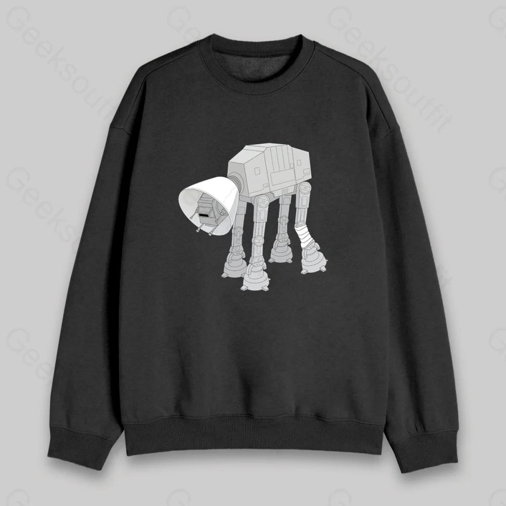 Battle Damage Sweatshirt - Geeksoutfit