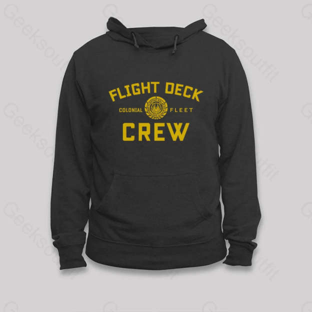 Battlestar Galactica Flight Deck Crew Hoodie Black / S