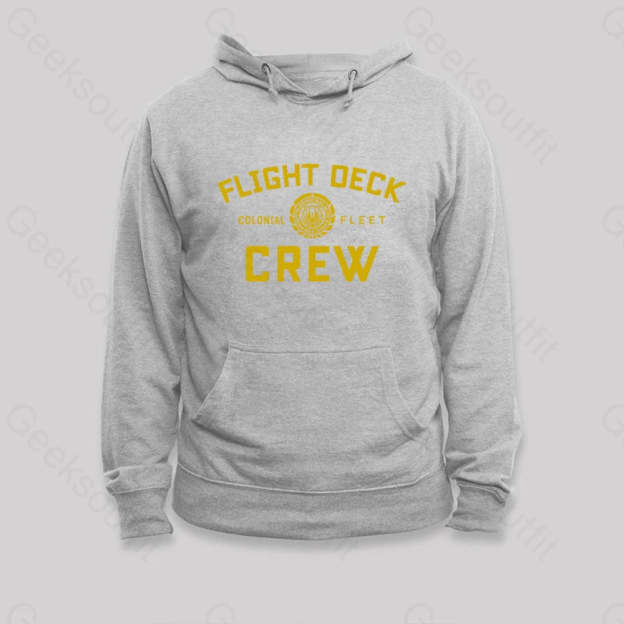 Battlestar Galactica Flight Deck Crew Hoodie Grey / S