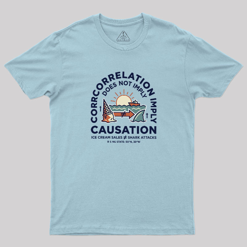 Spurious Correlation Geek T-Shirt
