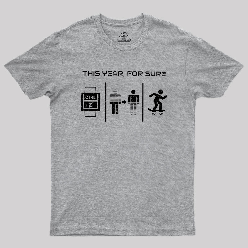 This Year For Sure Geek T-Shirt