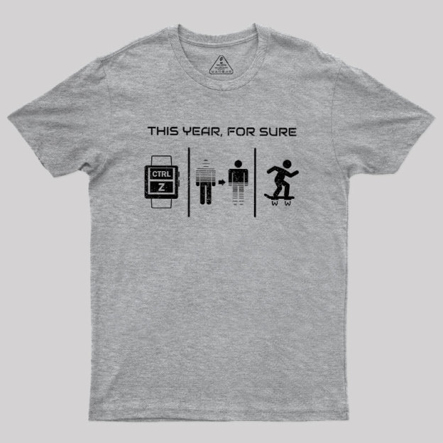This Year For Sure Geek T-Shirt