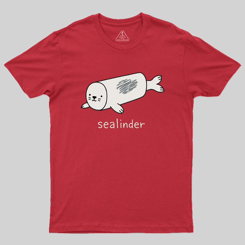 Cylindrical Seal Geek T-Shirt