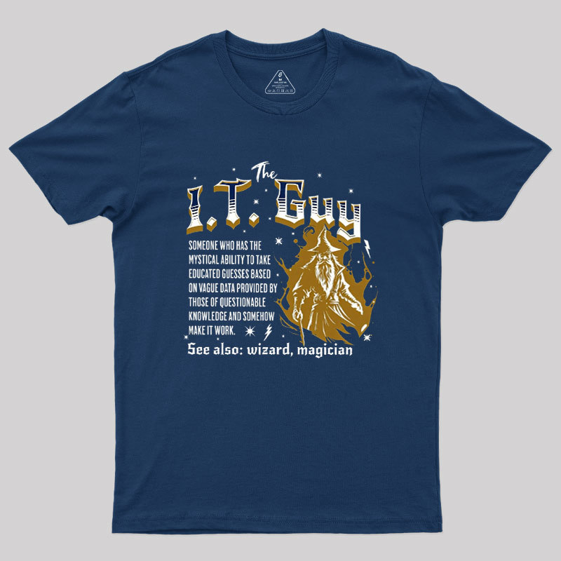 IT Wizard Geek T-Shirt