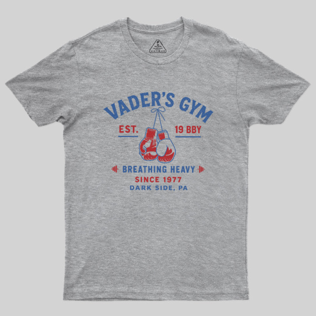 Breathing Heavy Retro Dark Side Gym Geek T-Shirt TTT