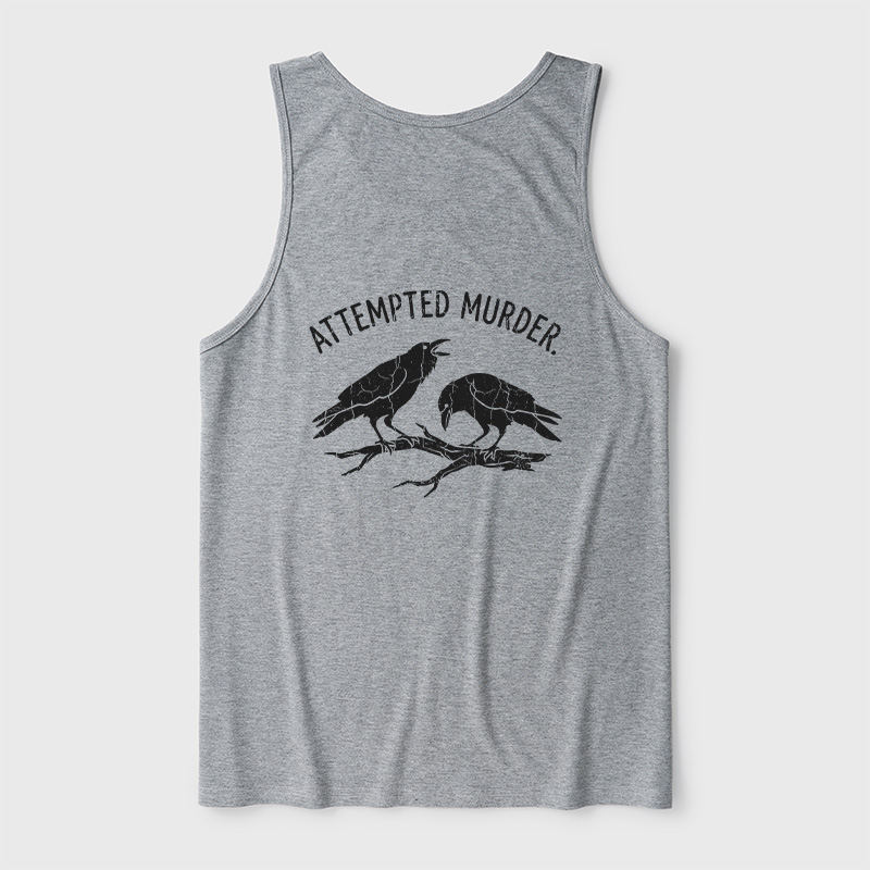 Attempted Murder Ultra Soft Heather Tank