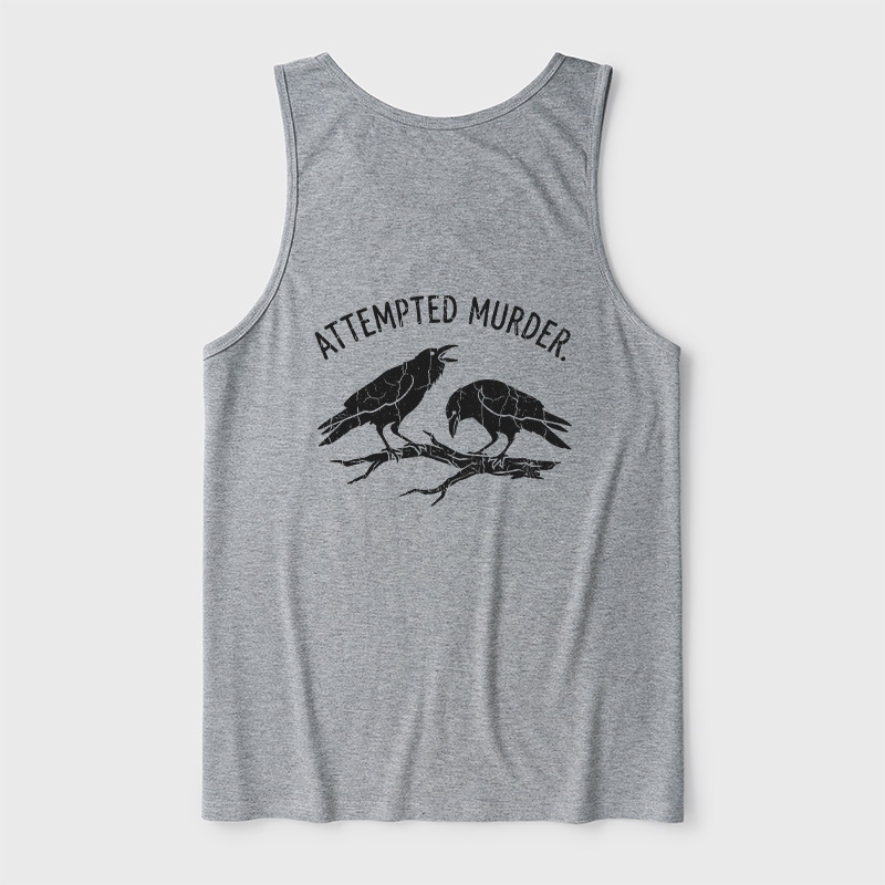 Attempted Murder Ultra Soft Heather Tank