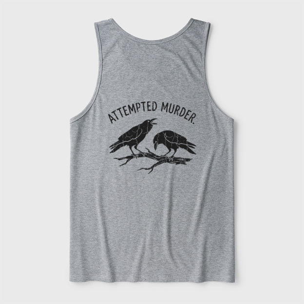Attempted Murder Ultra Soft Heather Tank