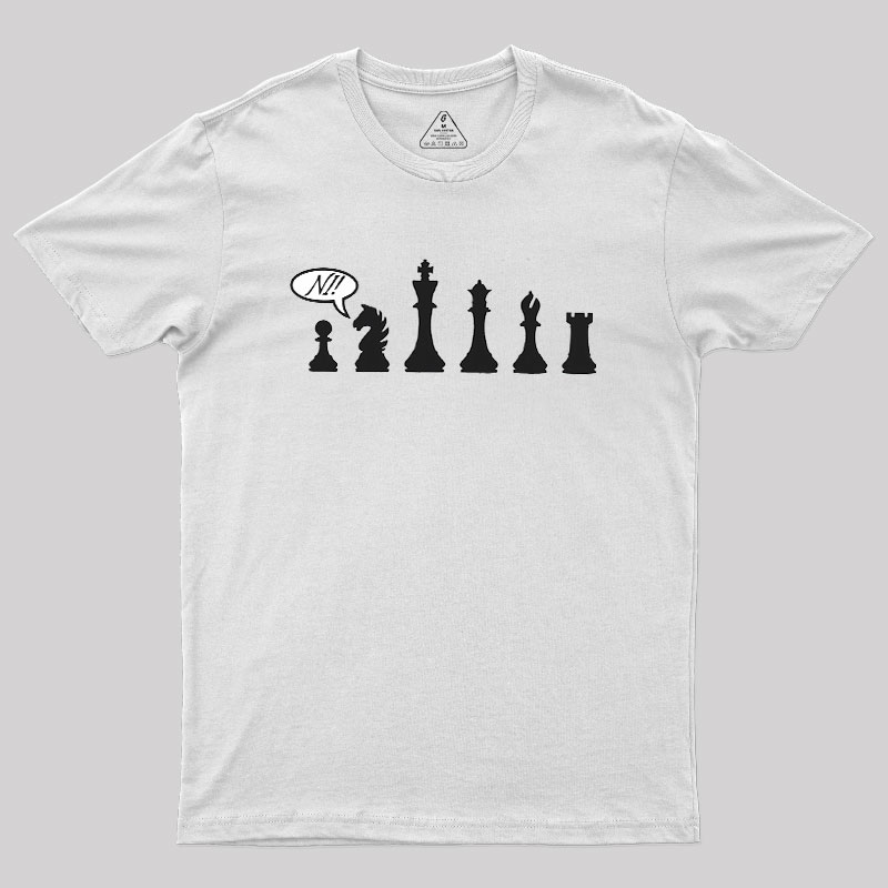 Ni! in a crowd Geek T-Shirt