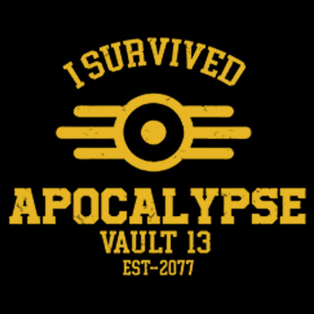 I Survived Apocalypse Geek T-Shirt