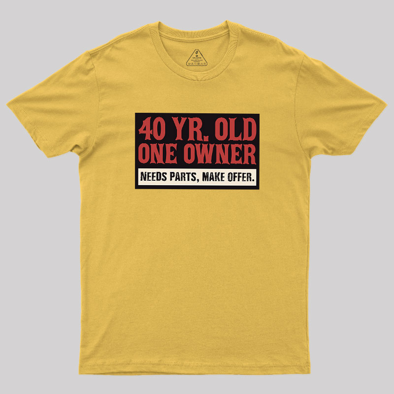 Used Model Geek T-Shirt