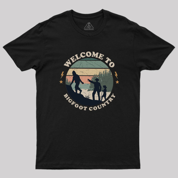 Bigfoot Country Geek T-Shirt