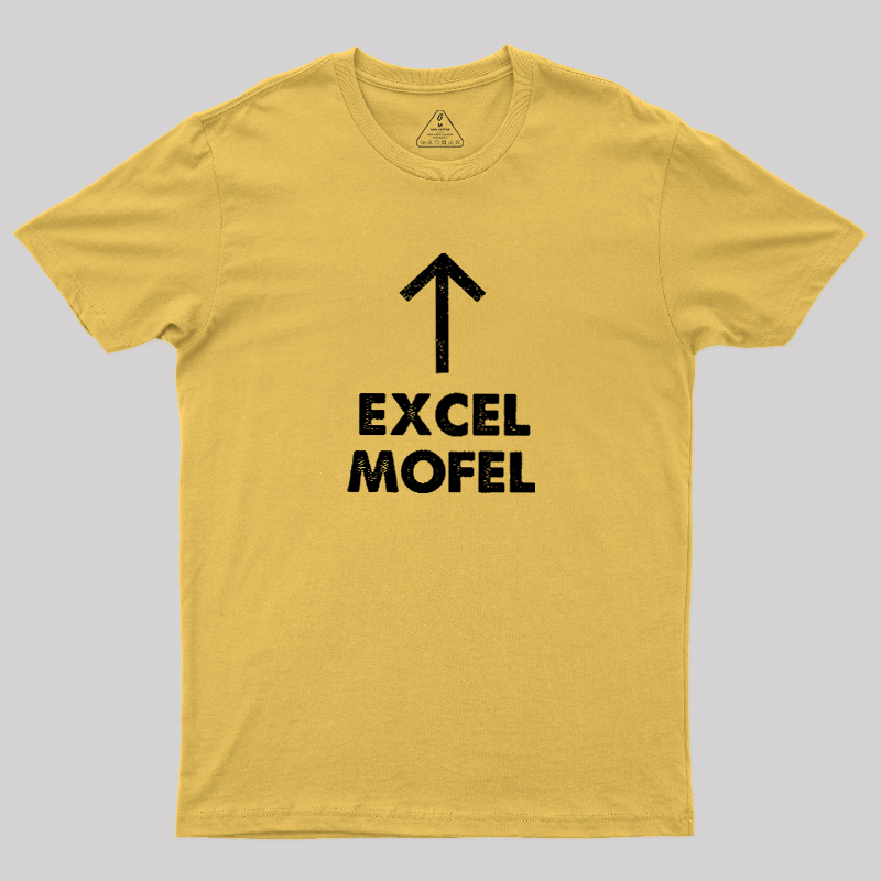 Excel Model Geek T-Shirt