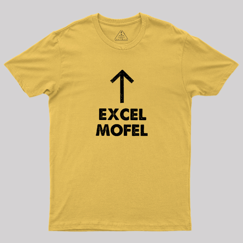 Excel Model Geek T-Shirt