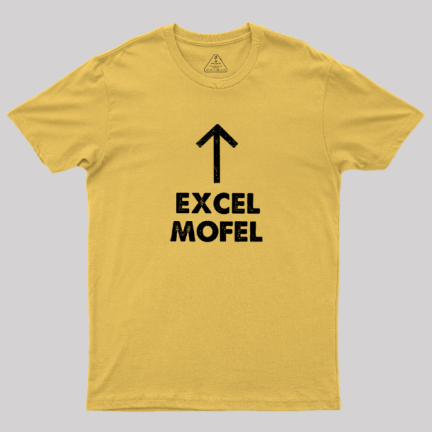 Excel Model Geek T-Shirt