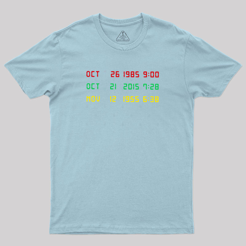 Flux Capacitor Back to the Future Geek T-Shirt