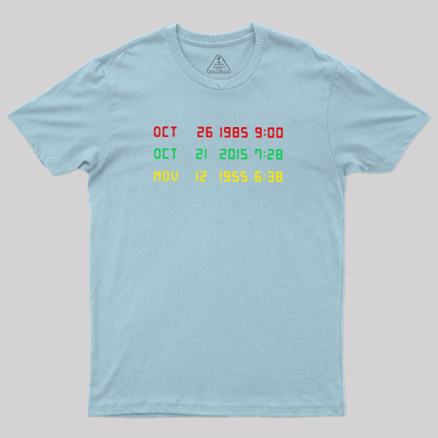 Flux Capacitor Back to the Future Geek T-Shirt