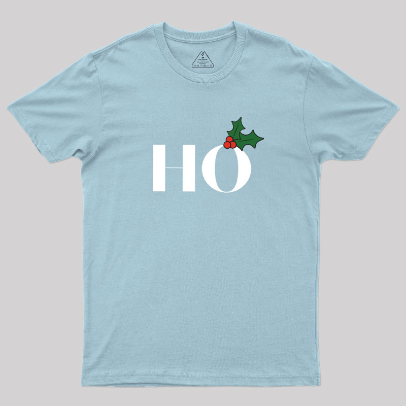 Christmas Ho Holly Classic Geek T-Shirt