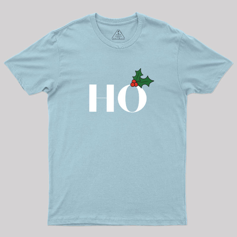 Christmas Ho Holly Classic Geek T-Shirt