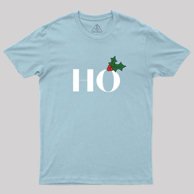 Christmas Ho Holly Classic Geek T-Shirt