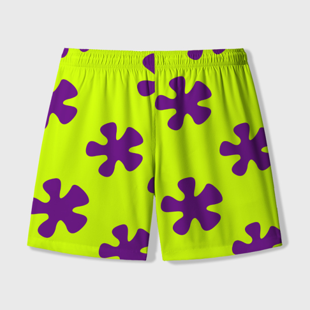 Underwater Beach Starfish Endorsement Geek Hawaiian Swim Trunks