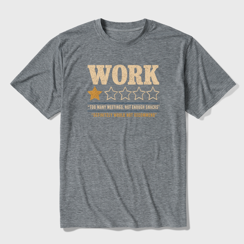 Work One Star Ultra Soft Heather Tee