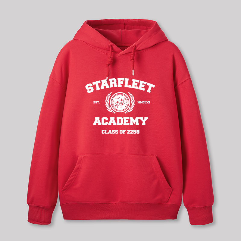Starfleet Acadmey Class of 2258 White Hoodie