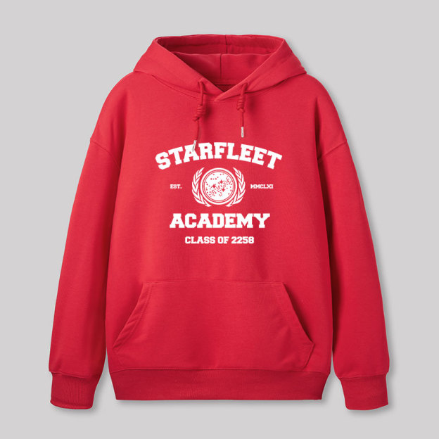 Starfleet Acadmey Class of 2258 White Hoodie