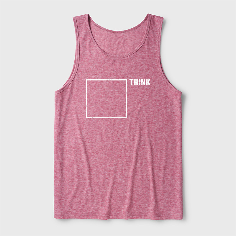 Think Outside the Box Ultra Soft Heather Tank