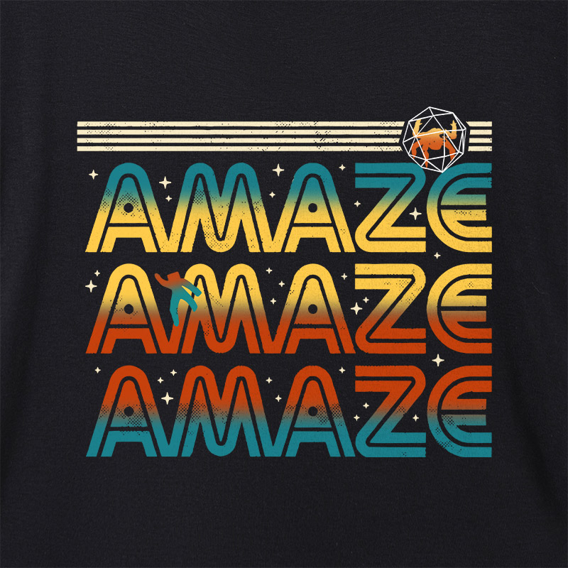 Vintage Amazing Geek Dolman Sleeve V-Neck Shirt