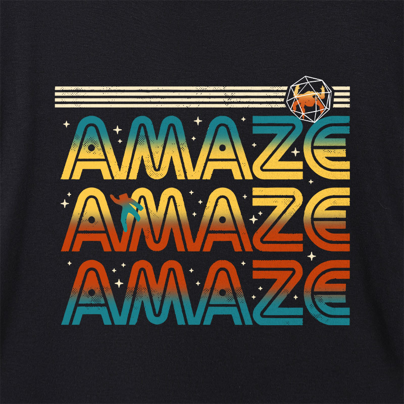 Vintage Amazing Geek Dolman Sleeve V-Neck Shirt