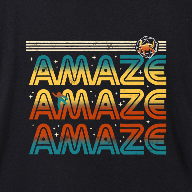 Vintage Amazing Geek Dolman Sleeve V-Neck Shirt
