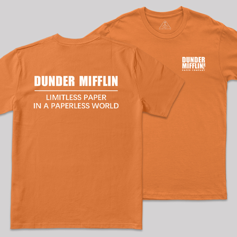 Paper Paradox Front and Back Printed Geek T-Shirt