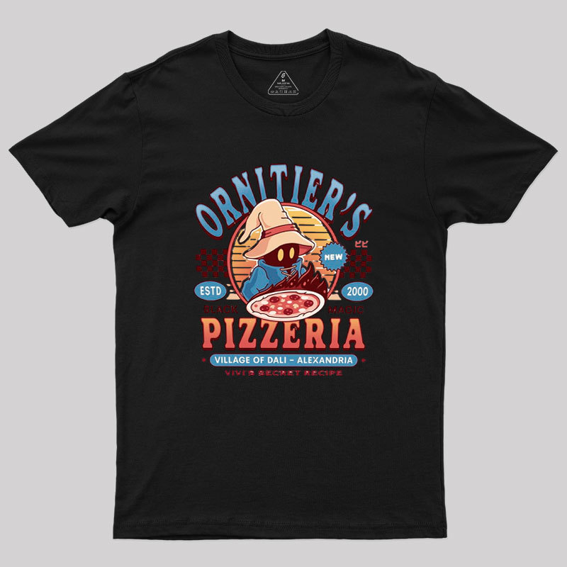 Ornitier Pizzeria Vintage Geek T-Shirt